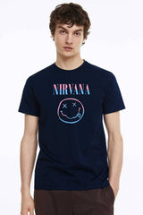 Polo Republica Men's Nirvana Printed Crew Neck Tee Shirt