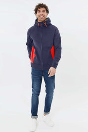 Navy & Red