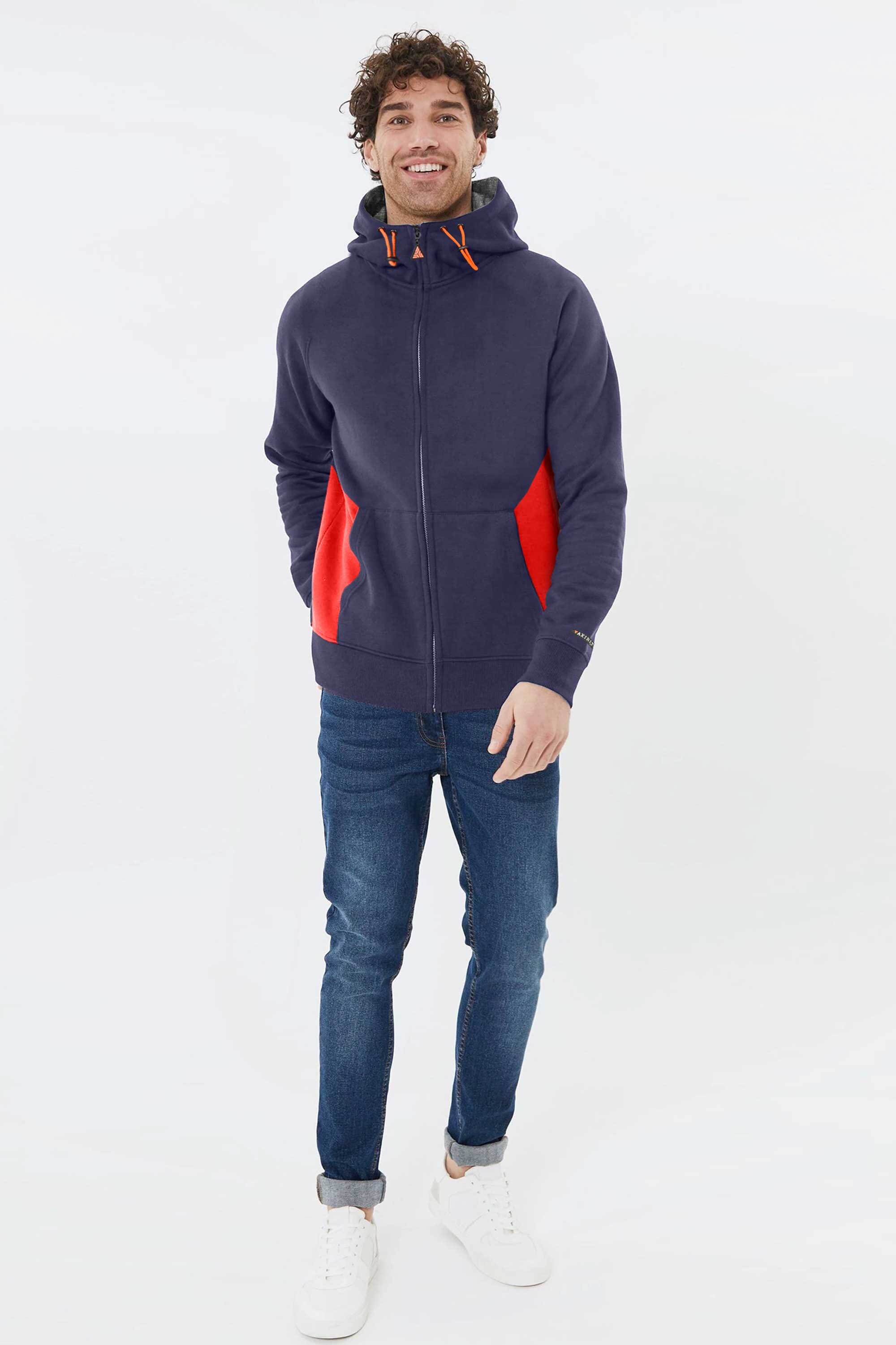 Navy & Red