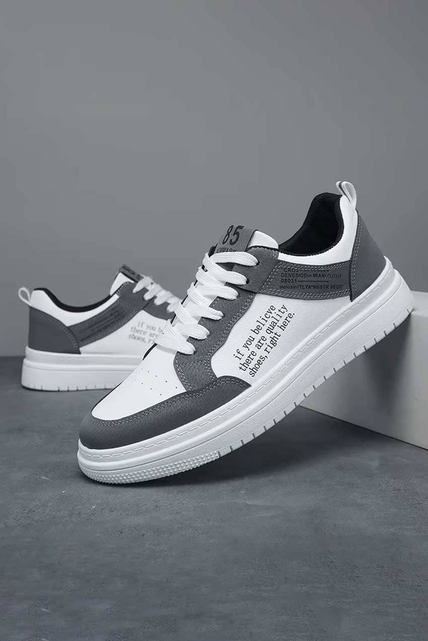 White & Graphite
