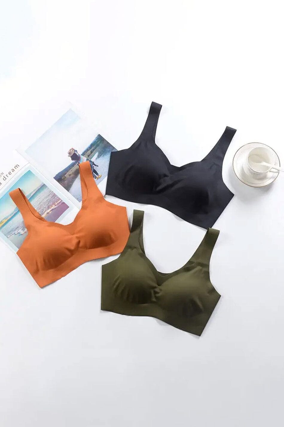 Women's Seamless Removable Padded Bra