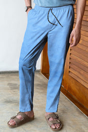 Max 21 Men's Check Design Loungewear Cotton Trousers Men's Trousers SZK 