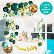 Safari Balloon Garland With Leaves Decoration Theme Home Decor UNU 