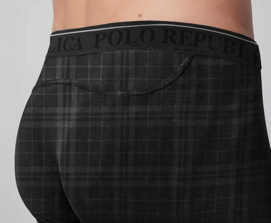 PlaidFlex Men's Boxer Briefs by Polo Republica