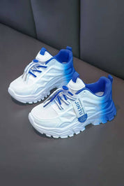 White & Blue