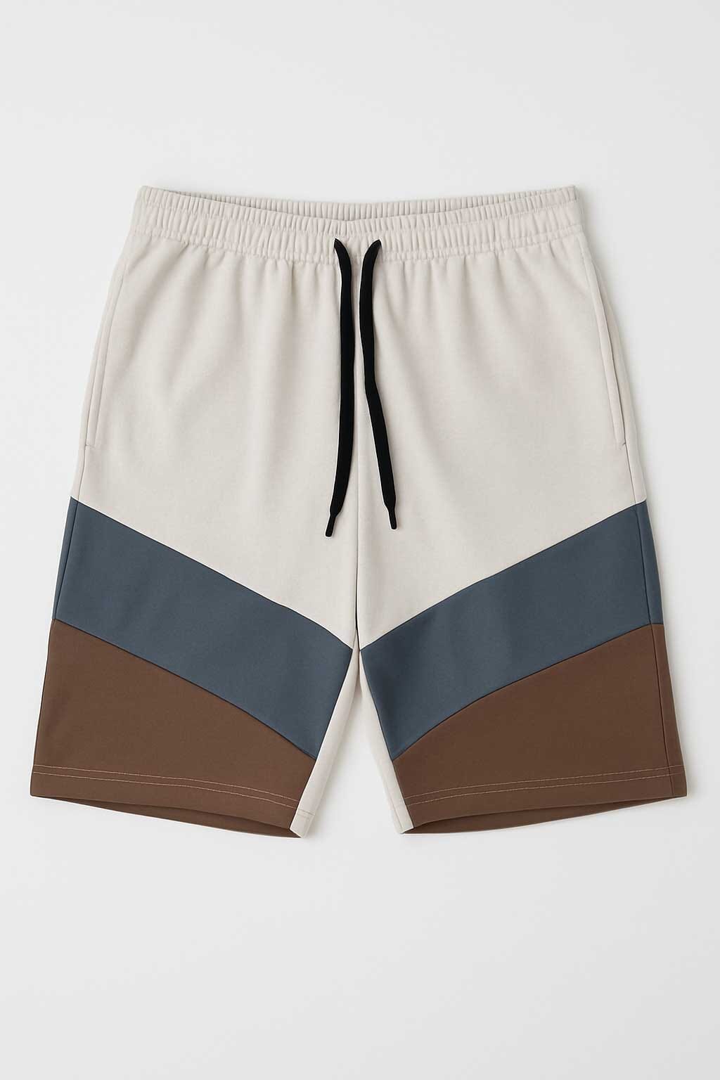 Max 21 Men's Contrast Panel Shorts