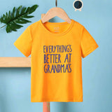 Place Kid's Everything Better Printed Design Tee Shirt