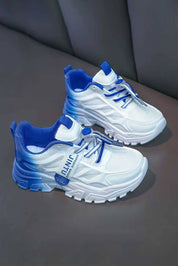 White & Blue