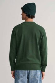 Polo Republica Men's Mountain Moon Embroidered Fleece Sweat Shirt Men's Sweat Shirt Polo Republica 
