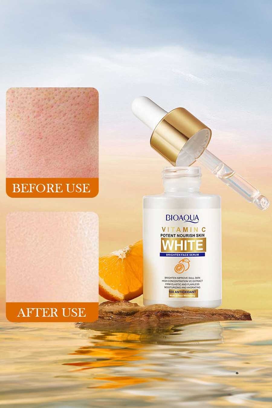 Bioaqua Vitamin C Brighten Face Serum - 30ml