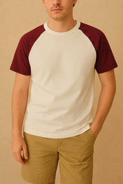 White & Maroon