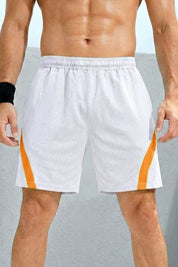 White & Orange