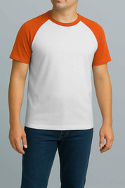 White & Orange