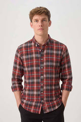 Polo Republica Men's Heritage Tartan Casual Shirt