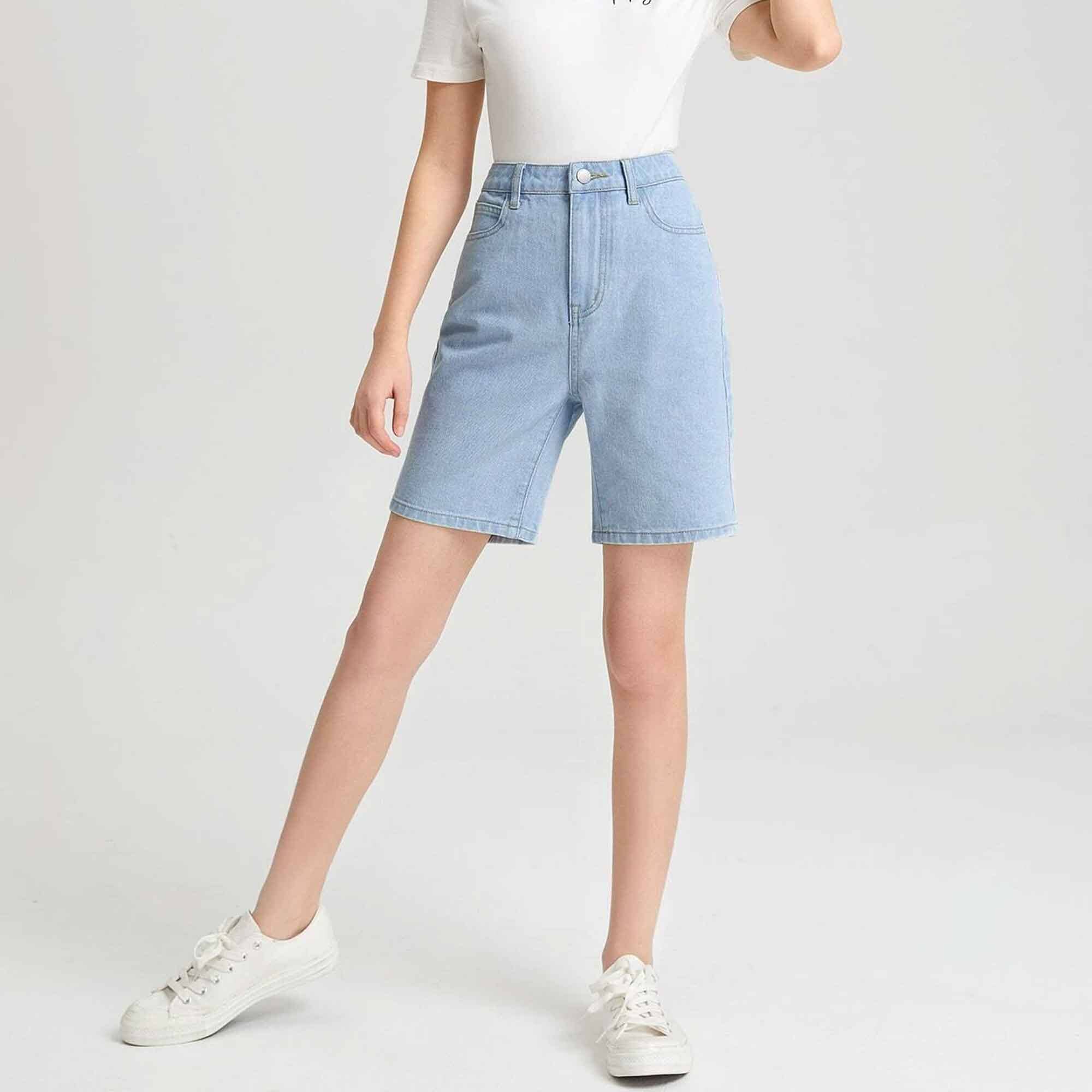 Burton Women's Pacific Denim Shorts Women's Shorts HAS Apparel Sky 24 18