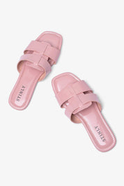 Stinly Women’s Patent Flat Chappal