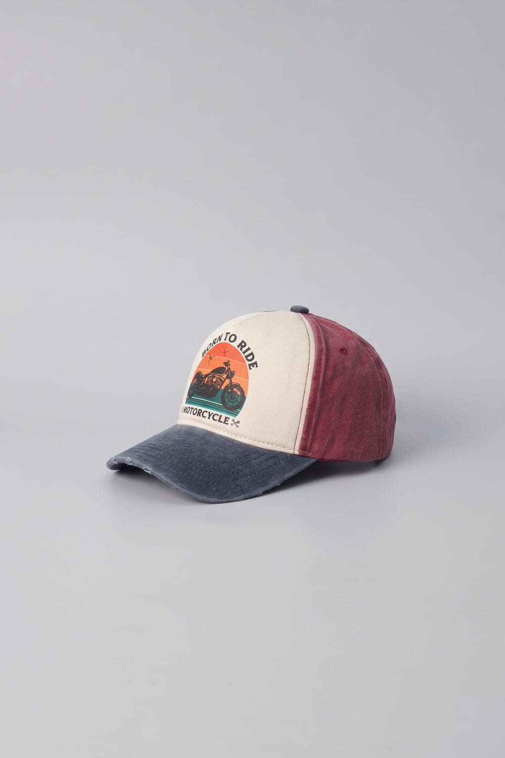 Burgundy & Navy
