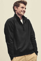 Payper Men's Quarter Zipper Terry Sweatshirt