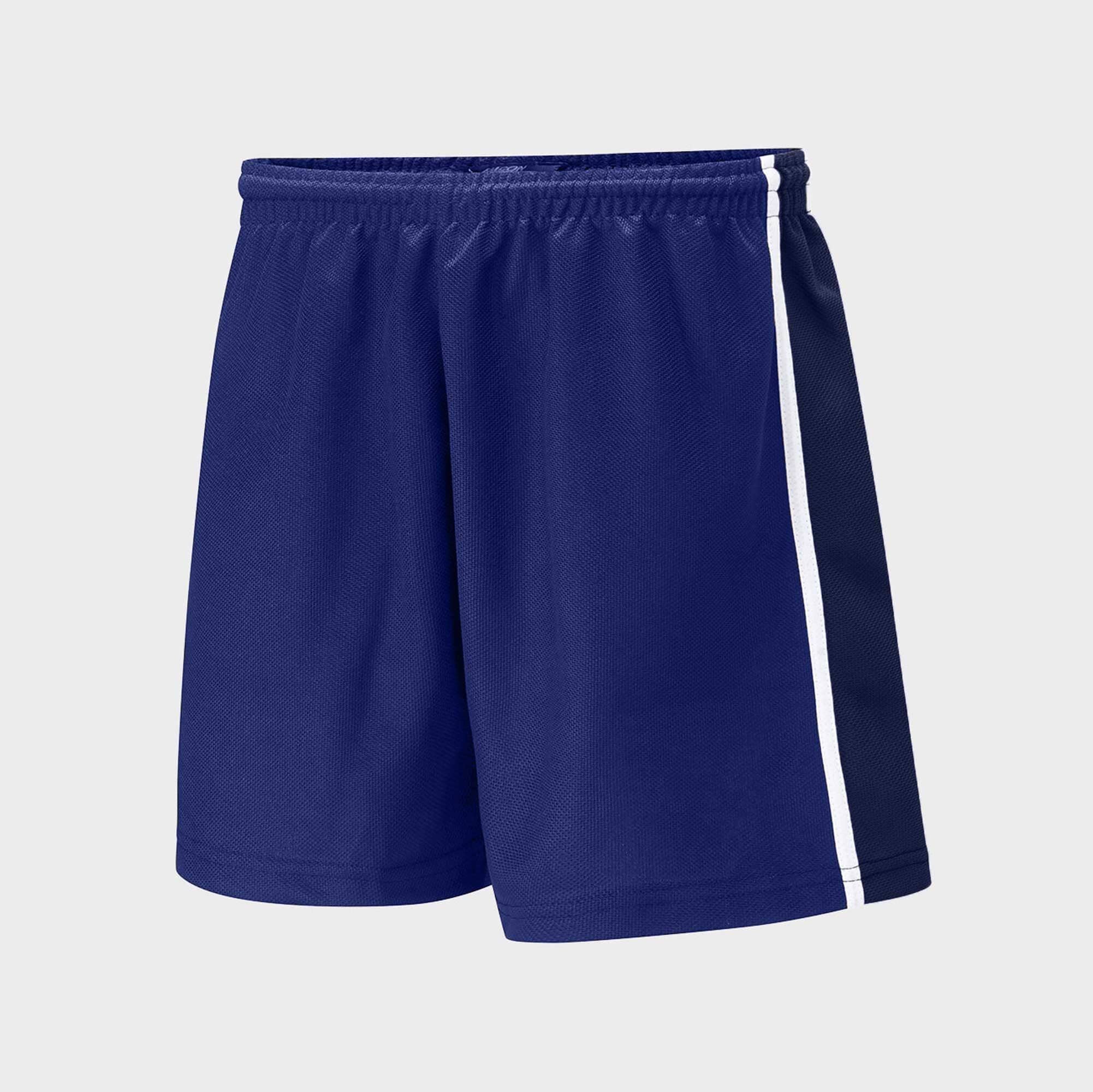 Falcon Men's Contrast panel Minor Fault Shorts Minor Fault HAS Apparel Royal & Blue 2XS 