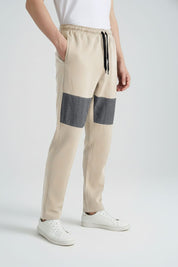 Beige & Charcoal