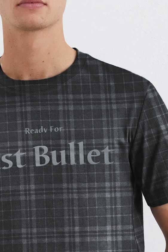 Max 21 Men's Ready For Last Bullet Activewear Tee Shirt