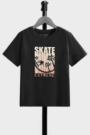 Polo Republica Boy's Skate Printed Tee Shirt Boy's Tee Shirt Polo Republica Black 1-2 Years 