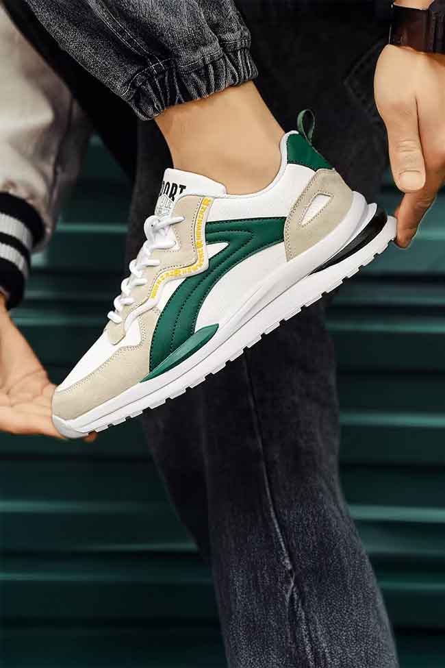 White & Green
