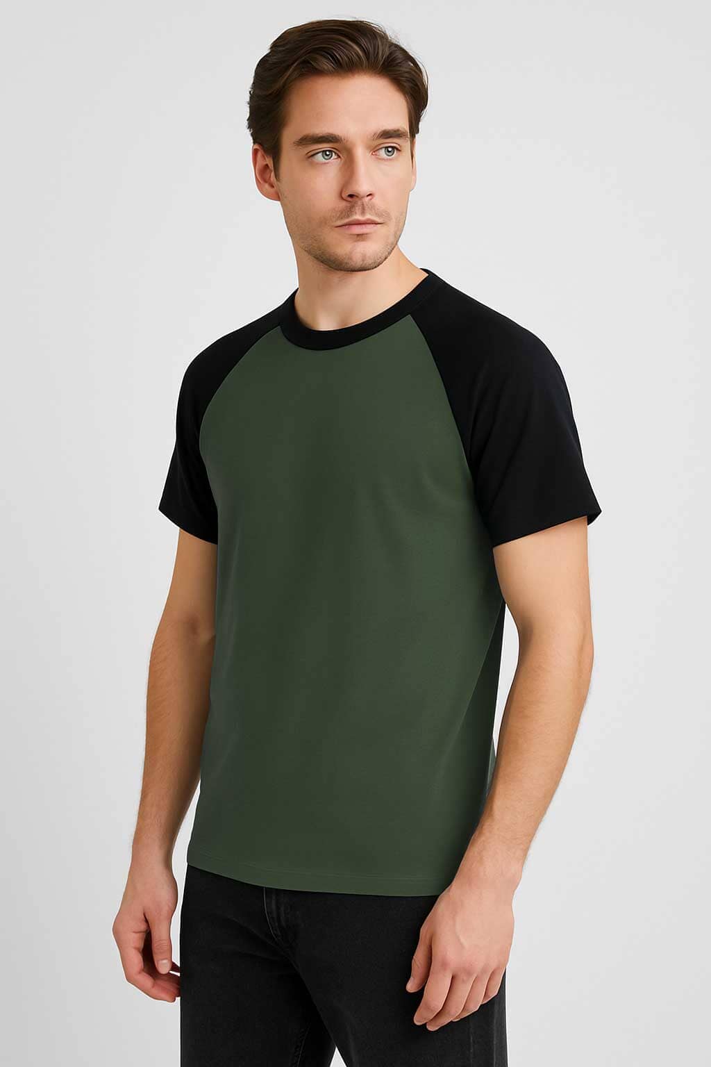 Bottle Green & Black