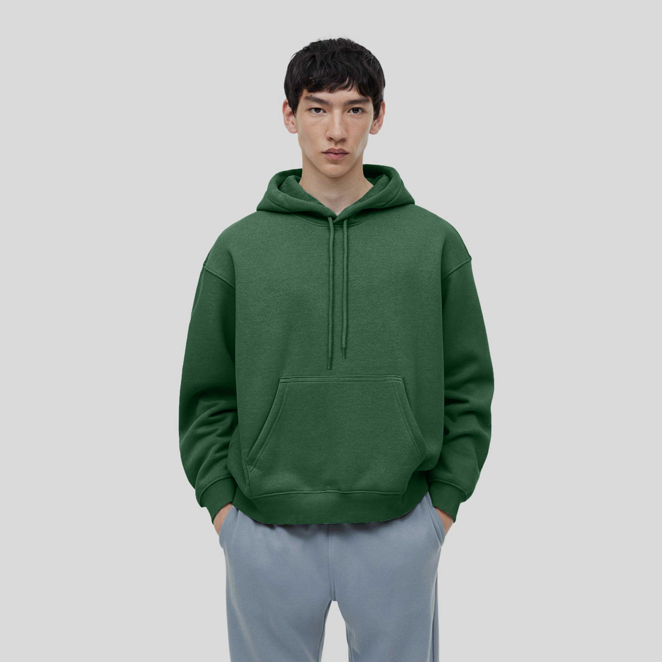 Polo Republica Men's Minor Fault Fleece Pullover Hoodie Men's Pullover Hoodie Polo Republica Bottle Green S 