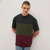Men's Classic Boulder Panels Design Tee Shirt