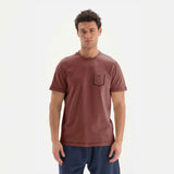 AH Men's Pocket Printed Style Classic Tee Shirt