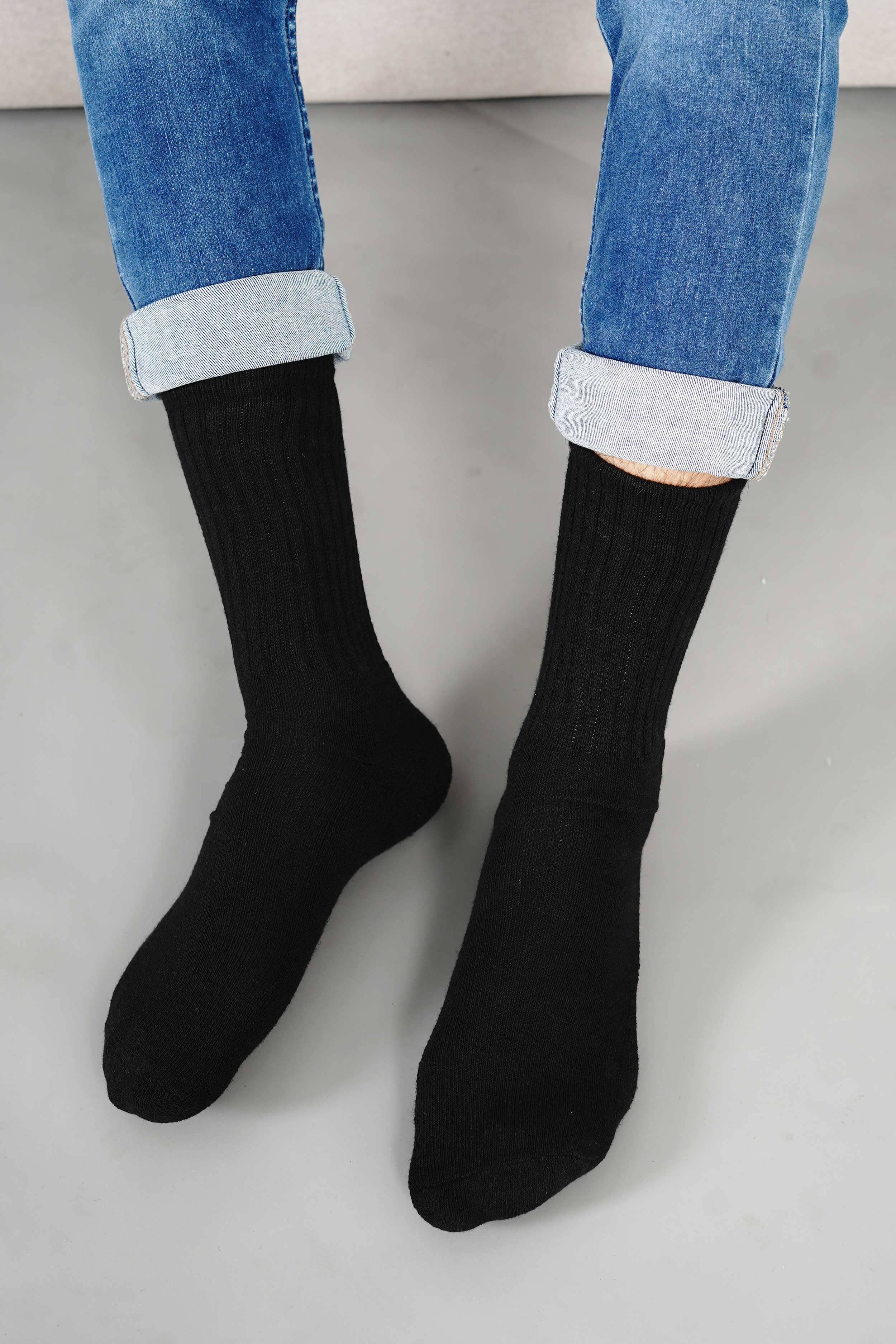 Ergee Men's Lopburi Crew Socks - Pack Of 3 Socks Paragon Fashion 
