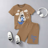 Kid's Molo I'M A Sailor Printed Twin Set