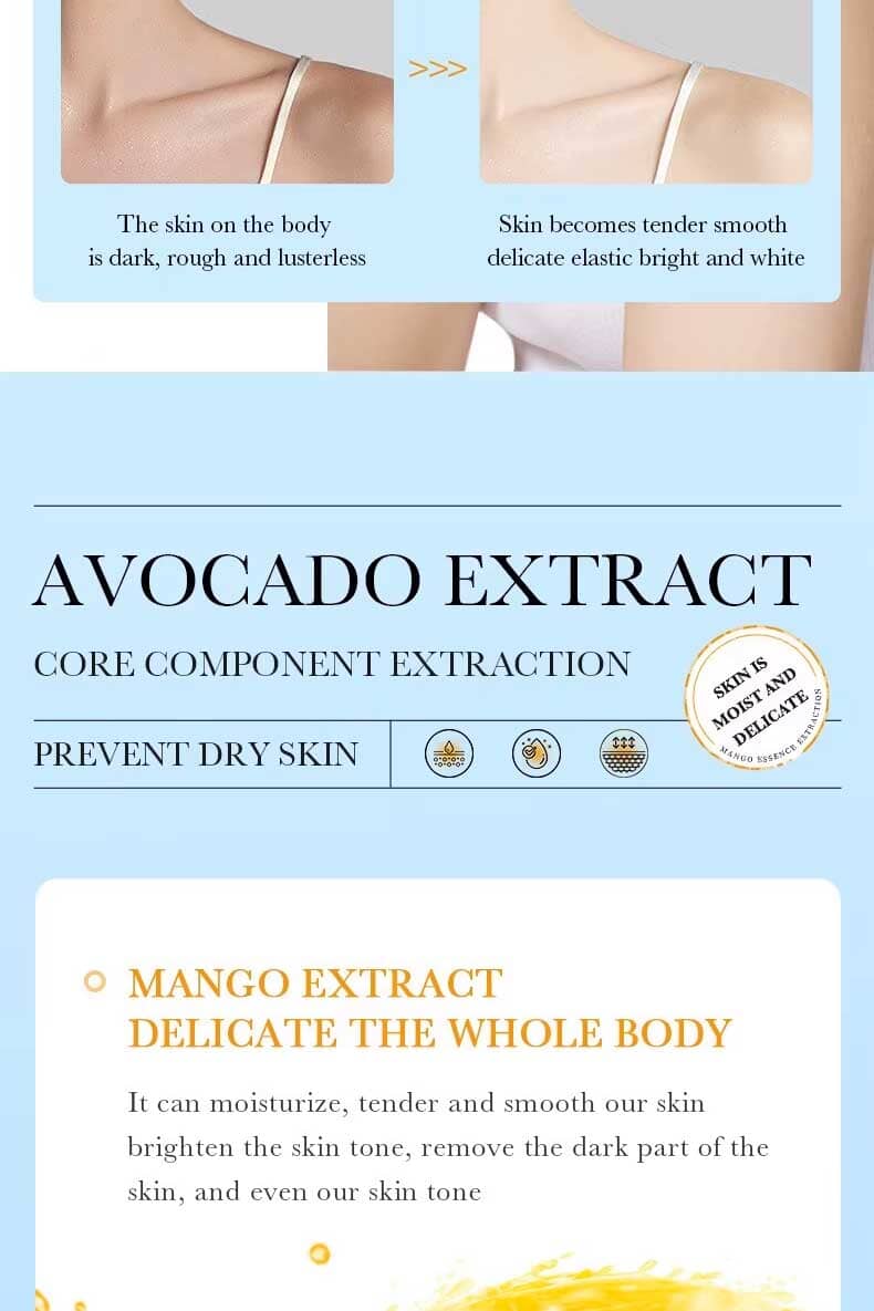 Sadoer Fruit Mango Body Butter Cream - 200g