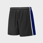 Falcon Men's Contrast panel Minor Fault Shorts Minor Fault HAS Apparel Black & Blue 2XS 