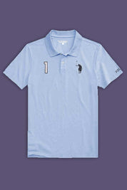 Polo Republica Men's Signature Pony & 1 Embroidered Short Sleeve Polo Shirt