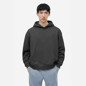 Cut Label Men's Fleece Minor Fault Pullover Hoodie Minor Fault Image Black XS 