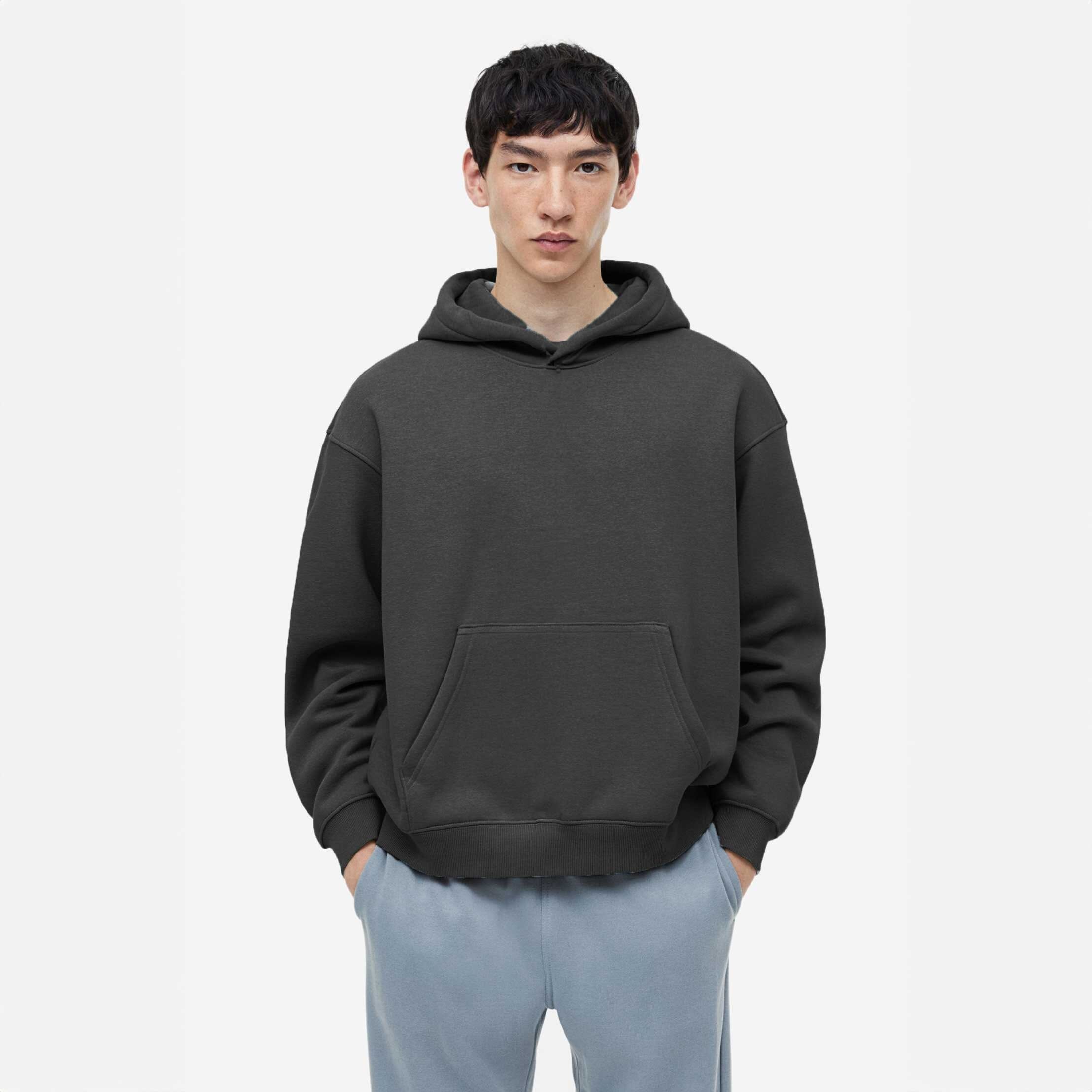 Cut Label Men's Fleece Minor Fault Pullover Hoodie Minor Fault Image Black XS 