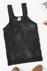 Kid's Knitted Net Sleeveless Sando Vest