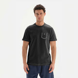 AH Men's Pocket Printed Style Classic Tee Shirt