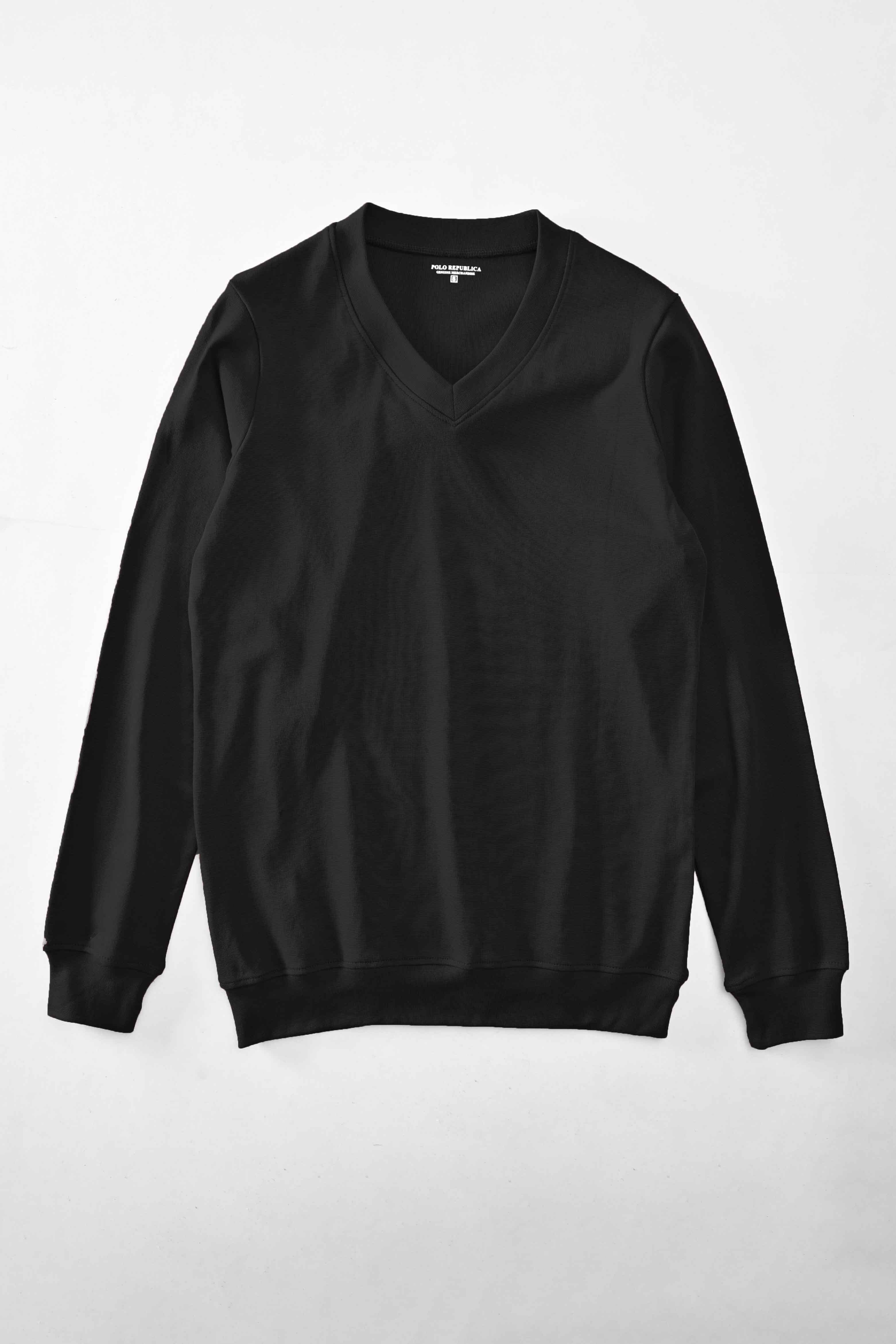 Polo Republica Men's V-Neck Minor Fault Sweat Shirt Men's Sweat Shirt Polo Republica 