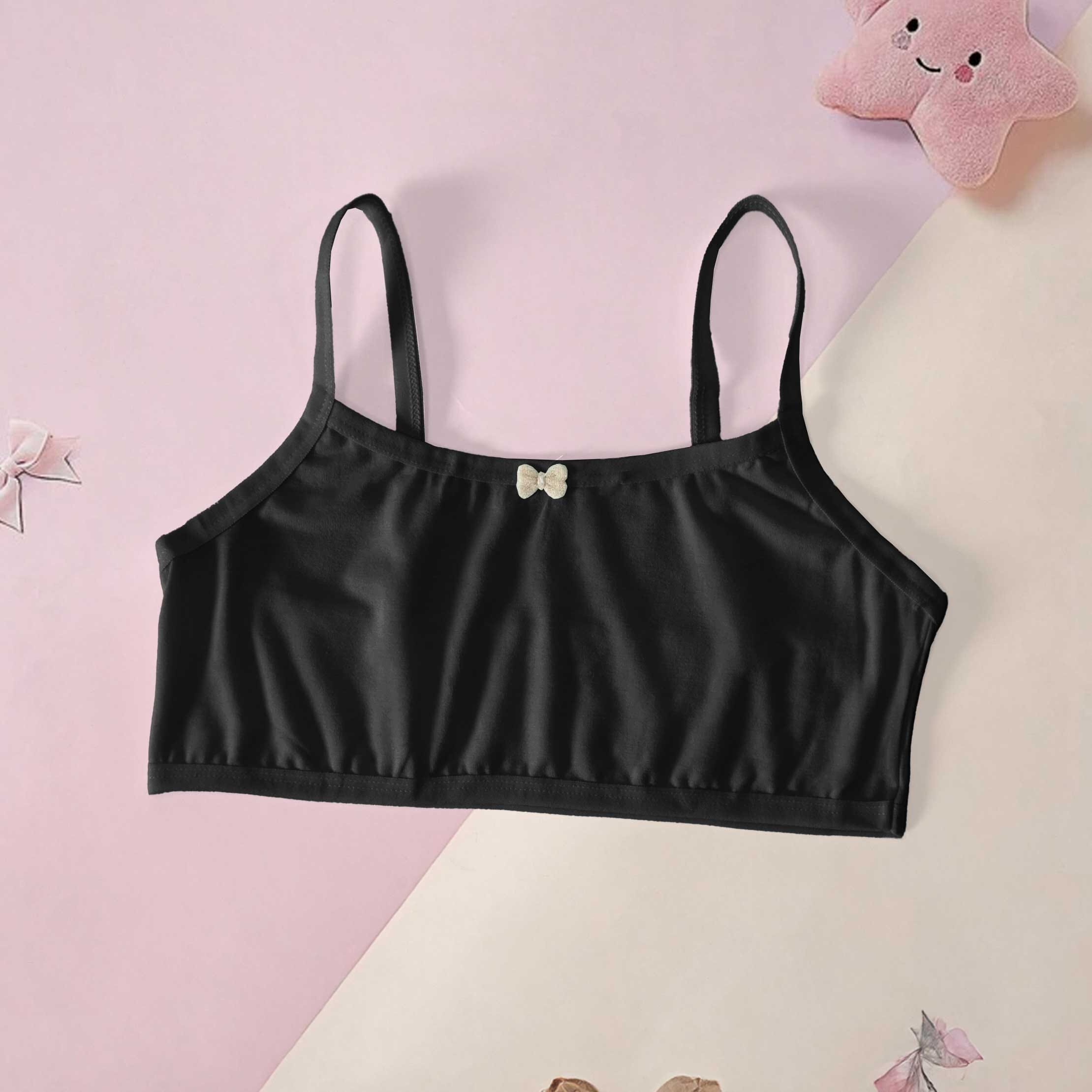 Nuisheng Girl's Bidi Bra Women's Lingerie CPKM Black 26-28 