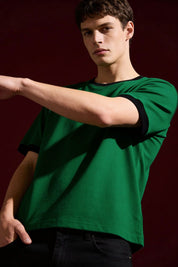 Bottle Green & Black