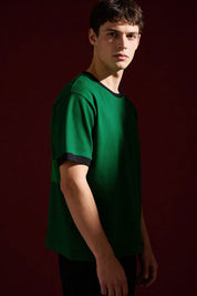 Bottle Green & Black