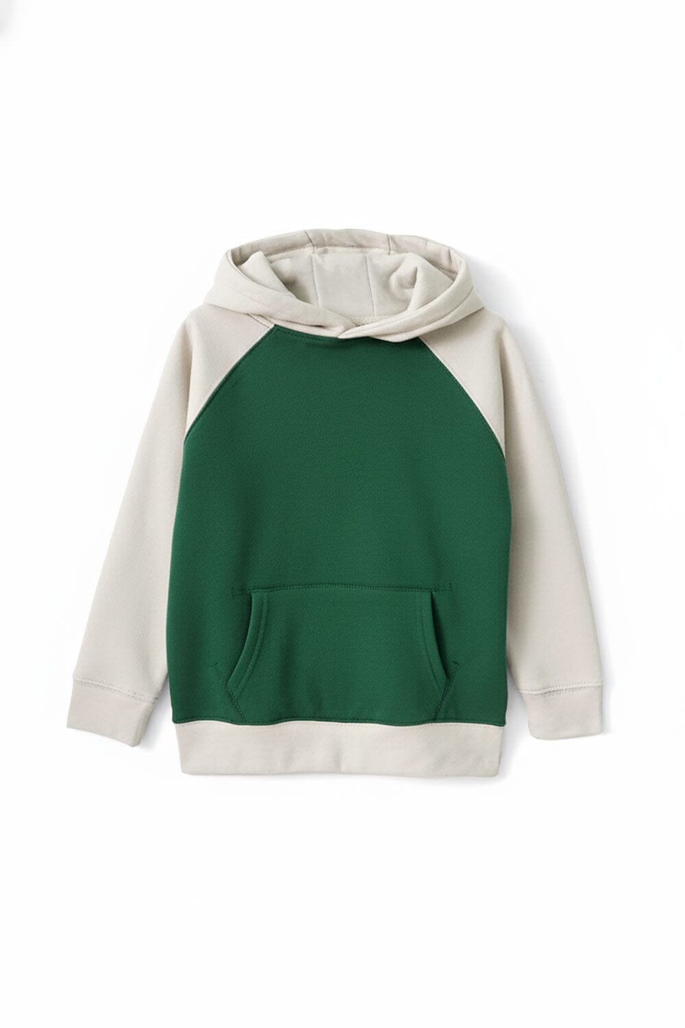 Bottle Green & Beige