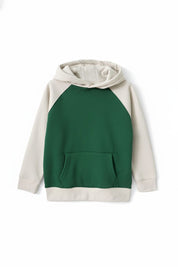 Bottle Green & Beige