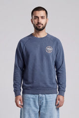 Cut Label Men's Embroidered Raglan Sweatshirt