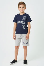 Navy & Grey