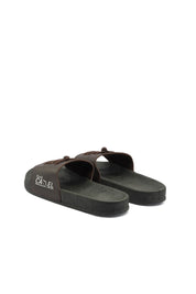 Black Camel Men's Lace-Up Design Slide Slippers Men's Shoes Hamza Traders (Sale Basis) 