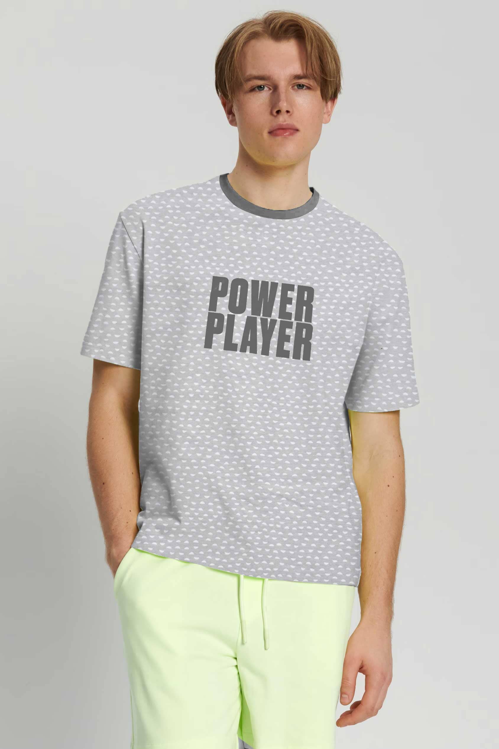 Max 21 Men's Power Player Printed Tee Shirt Men's Tee Shirt SZK 